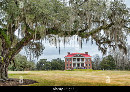 Drayton Hall Plantation in Charleston, South Carolina Stockfoto