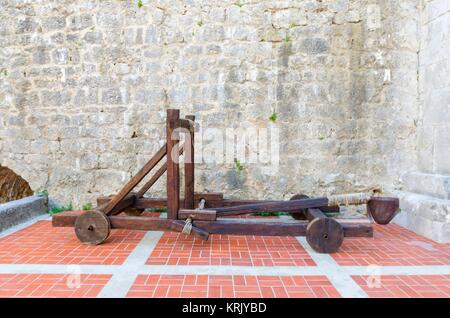 Schloss Frankopan, Krk, Kroatien Stockfoto