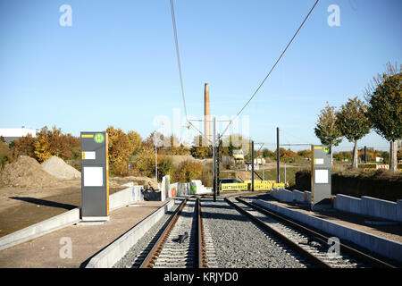 Letzte Station Stockfoto
