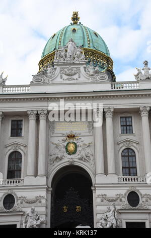 wien,hofburg,wiener hofburg,spätes Mittelalter,Denkmal,Kaiser franz I. Denkmal,offizielle Residenz Stockfoto