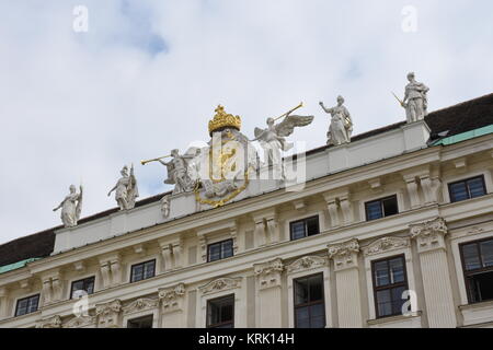 wien,hofburg,wiener hofburg,spätes Mittelalter,Denkmal,Kaiser franz I. Denkmal,offizielle Residenz Stockfoto