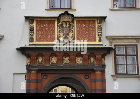 wien,hofburg,wiener hofburg,spätes Mittelalter,Denkmal,Kaiser franz I. Denkmal,offizielle Residenz Stockfoto