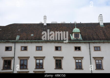 Wien, Hofburg, Wiener Hofburg, späten Mittelalter, Denkmal, Kaiser Franz I.. Denkmal, Sitz des Amtes Stockfoto