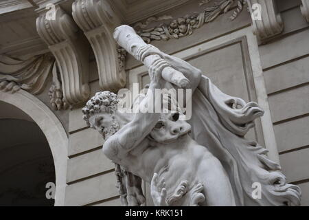 wien,hofburg,wiener hofburg,spätes Mittelalter,Denkmal,Kaiser franz I. Denkmal,offizielle Residenz Stockfoto