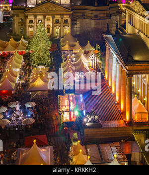 Weihnachtsmarkt in Berlin Stockfoto