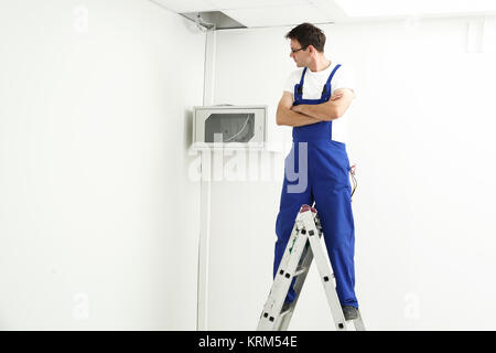 Elektriker Stockfoto