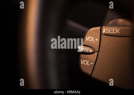 Auto radio buttons Stockfoto