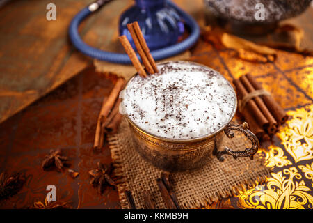 Chai Tee Latte Stockfoto