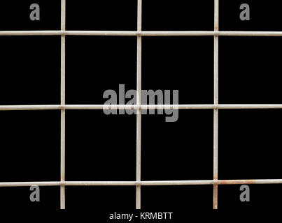 Nahaufnahme der rustikalen ZAUN Stockfoto