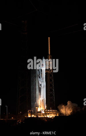 Cygnus Orbital ATK OA-6 auf einem ULA Atlas V Rakete startet von Pad 41 der Cape Canaveral Air Force Station (CCAFS). Cygnus CRS OA-6 Atlas V Rakete starten (26001537245) Stockfoto