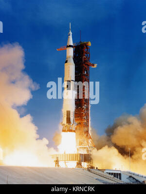 Apollo 11 Saturn V Abheben am 16. Juli 1969 Stockfoto