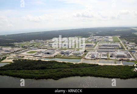 Luftaufnahme von ccafs Industriegebiet (KSC) -2009-5007 Stockfoto