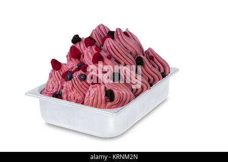 Eisbecher Stockfoto