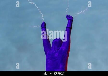 Arcadia auf dem Glastonbury Festival 2017. Bild: Alamy/Charlie Raven Stockfoto