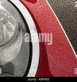 Mini Cooper Closeup Stockfoto