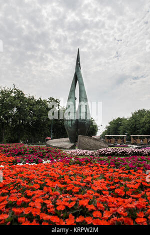 Centennial Denkmal, Margareteninsel Budapest Stockfoto