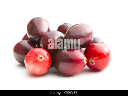 Die leckeren amerikanischen Preiselbeeren. Stockfoto