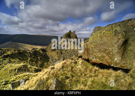 Alport Burgen Stockfoto