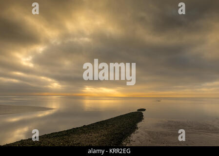 Morecambe Bay von Jenny Braun Punkt Silverdale Lancashire Stockfoto