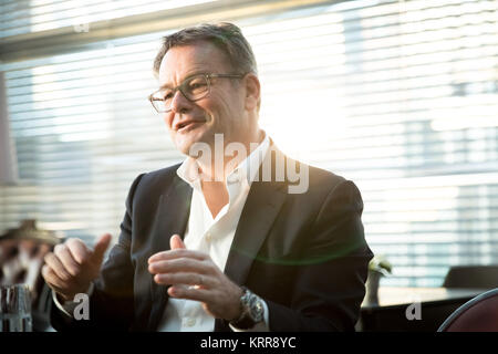 Wim Dejonghe, Senior Partner von Allen & Overy LLP internationale Kanzlei in London, Großbritannien. Stockfoto