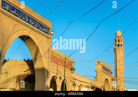 Gebäude in der Medina von Tozeur, Tunesien. Nordafrika Stockfoto