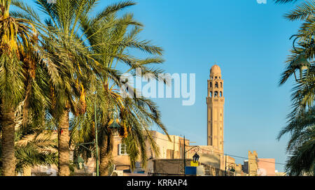 Gebäude in der Medina von Tozeur, Tunesien. Nordafrika Stockfoto