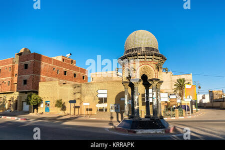 Gebäude in der Medina von Tozeur, Tunesien. Nordafrika Stockfoto