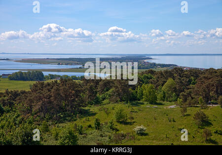 Landschaft im Nationalpark 'Vorpommersche National Park', Insel Hiddensee, Mecklenburg-Vorpommern, Ostsee, Deutschland, Europa Stockfoto