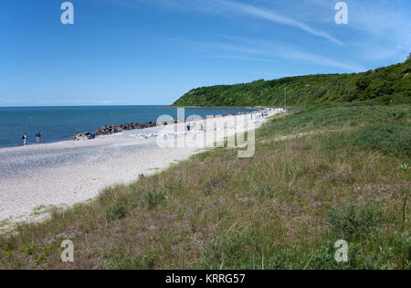 Strand von Vitte, Insel Hiddensee, Mecklenburg-Vorpommern, Ostsee, Deutschland, Europa Stockfoto