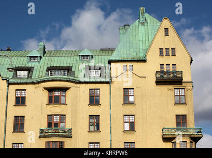 Jugendstil in helsinki Stockfoto