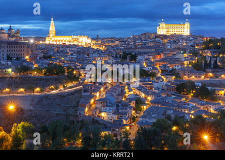 Toledo, Castilla La Mancha, Spanien Stockfoto