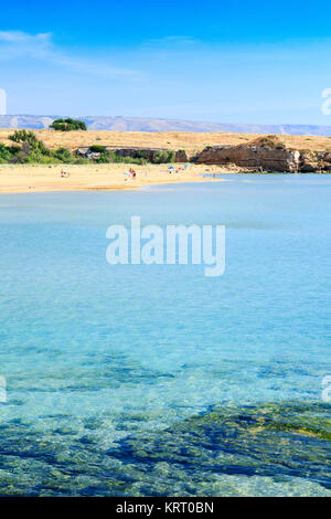 Eloro Strand, Sizilien, Italien Stockfoto