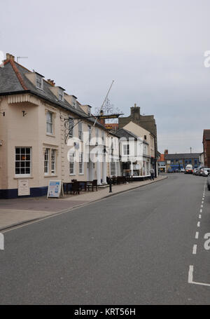 Das Crown Hotel, Southwold, Sufolk, England Stockfoto