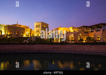 Sultanat Oman - Januar 12, 2016: Hotel Salalah Rotana Resort in Dhofar, Oman. Wundervolles Hotel für Ihren Urlaub in Dhofar, Oman zu bleiben Stockfoto