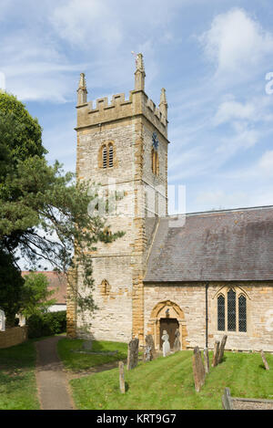 St. Mary's Church, Halford, in der Nähe von Moreton-in-Marsh, Warwickshire, England, Vereinigtes Königreich Stockfoto