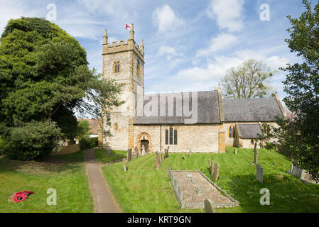 St. Mary's Church, Halford, in der Nähe von Moreton-in-Marsh, Warwickshire, England, Vereinigtes Königreich Stockfoto