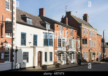 Die High Street, Moreton-in-Marsh, Warwickshire, England, Großbritannien Stockfoto