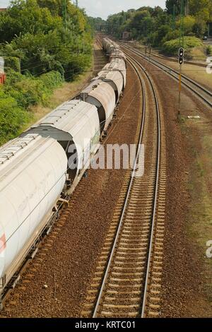 Güterzug-Wagen Stockfoto