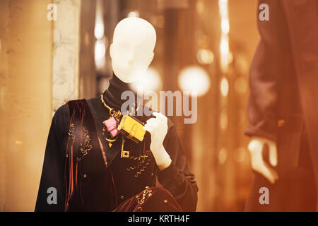 Women Clothing Store Display Stockfoto