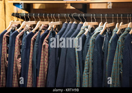 Männer Kleidung ab Herbst Winter Kollektion in Mailand Stockfoto