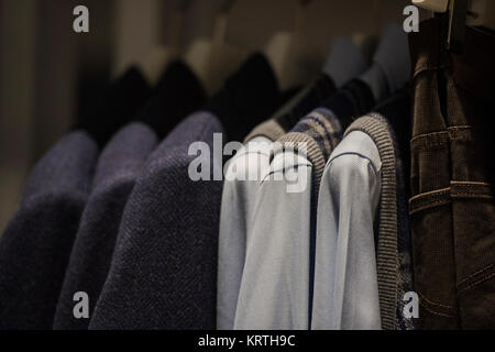 Männer Kleidung ab Herbst Winter Kollektion in Mailand Stockfoto