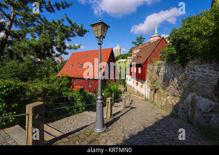 Fischerpforte Bautzen in der Oberlausitz - Stadt Bautzen im Oberlausitz, Deutschland Stockfoto