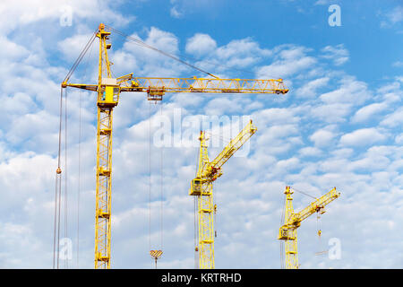 Bau eines neuen Hauses Stockfoto
