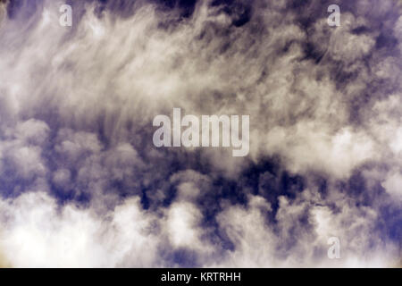 Himmel mit Wolken Stockfoto