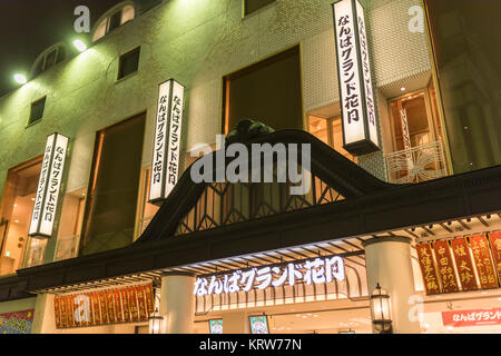 Namba Grand Kagetsu, Sennichimae Shotengai, Tokio, Osaka, Japan Stockfoto