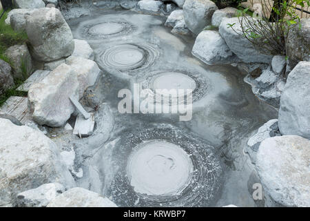 Die Hölle von Beppu in Japan Stockfoto