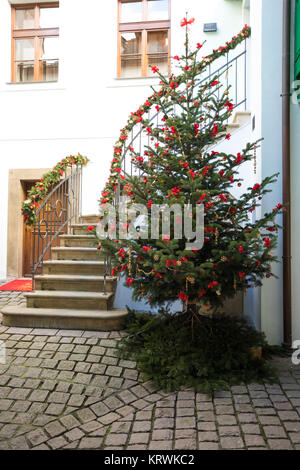 Weihnachtsbaum auf dem Altstädter Ring in Prag Stockfoto