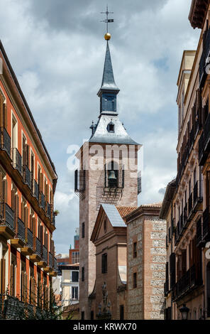 Kirche von San Gines Arles Madrid - Spanien Stockfoto