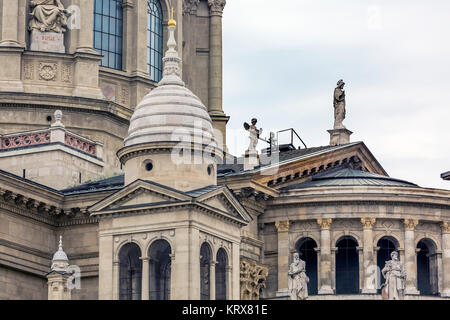 Jesus Statue St. Stephansdom Budapest Ungarn Stockfoto