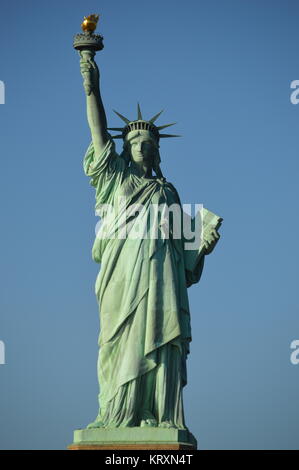 New York, USA. Dezember 2017. Freiheitsstatue auf Liberty Island. Stockfoto